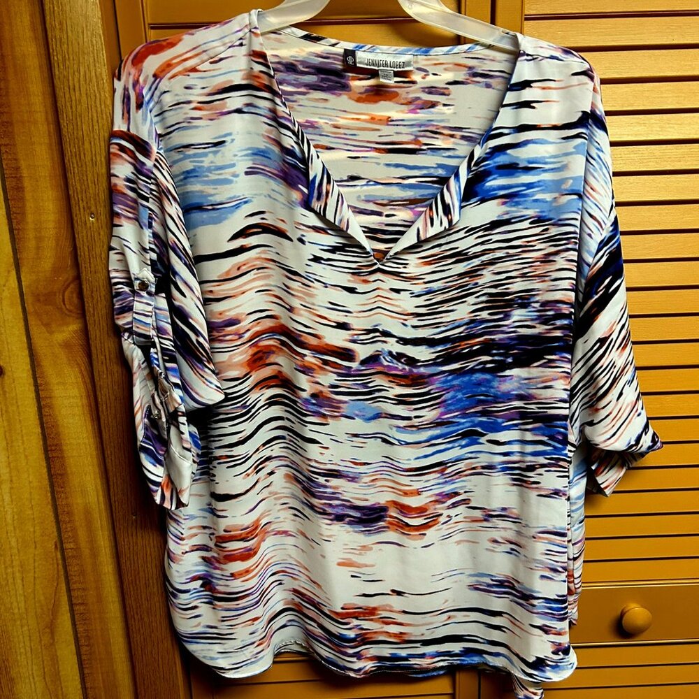 Multi colored blouse